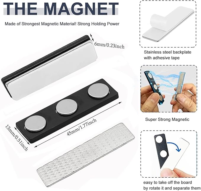 100% Blackout Blinds Magnetic Window Cover 57x40Inch,No Drill PortableCuttable Black Out Curtains - Image 4