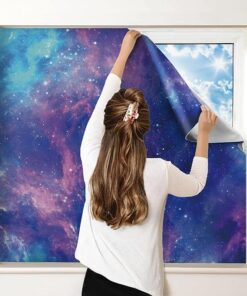 Alternative view of Petaholic 100% Blackout Curtains for Bedroom, Portable DIY Window Blinds, No Drill Window Shades & Blackout Blinds with Stickers & Tabs for Travel, Dorm Room, Media Room (118" x 57")