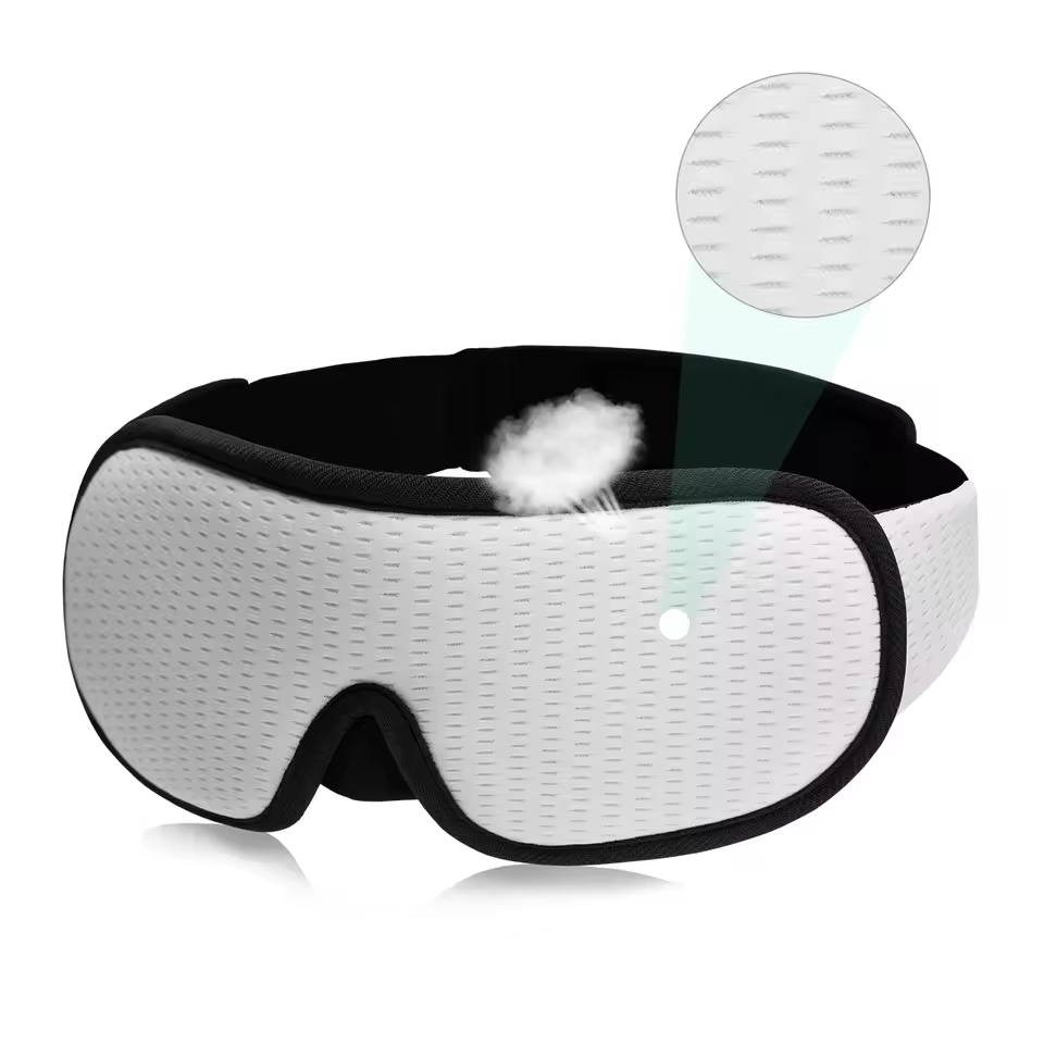 3D Sleeping Mask Block Out Light Soft Padded Sleep Mask - Image 4