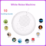 White Noise Sound Machine Portable Baby Sleep