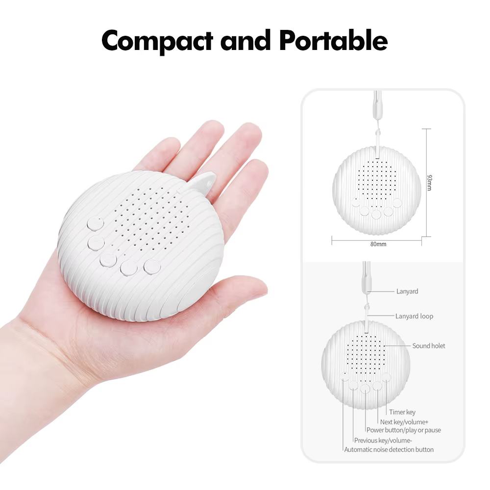 White Noise Sound Machine Portable Baby Sleep - Image 5