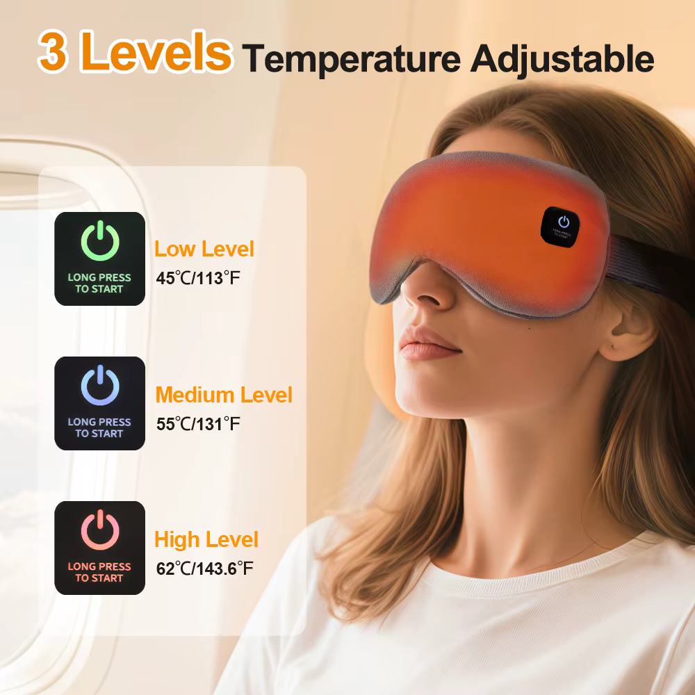 Cordless Heated Eye Mask for Dry Eyes