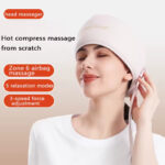 USB 6-zone airbag head massager