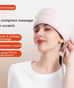 USB 6-zone airbag head massager
