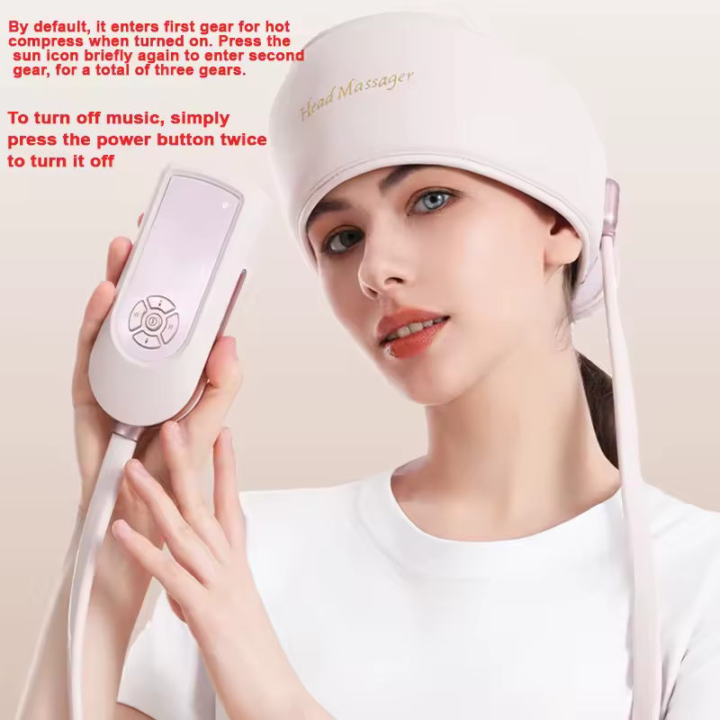 USB 6-zone airbag head massager - Image 6