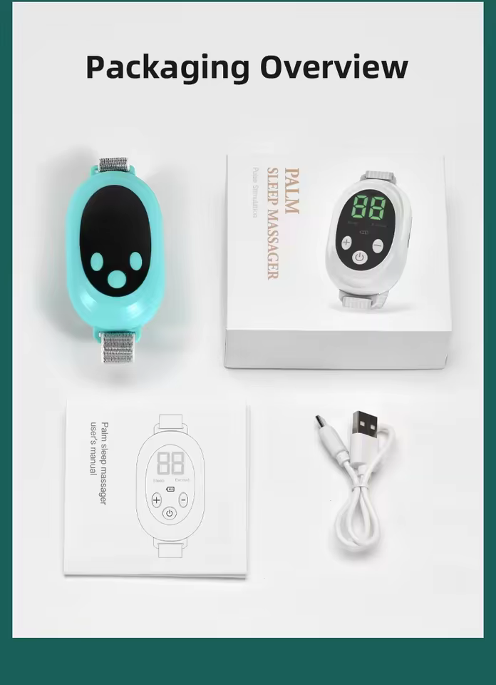 Two modes, 20 levels of intensity, intelligent sleep device, anxiety relief, neurological sleep, insomnia, and soothing device - Image 4