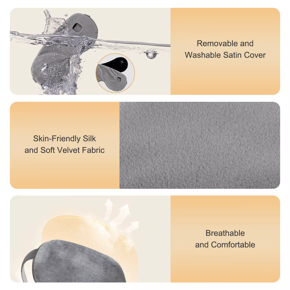 Cordless Heated Eye Mask for Dry Eyes - Image 7