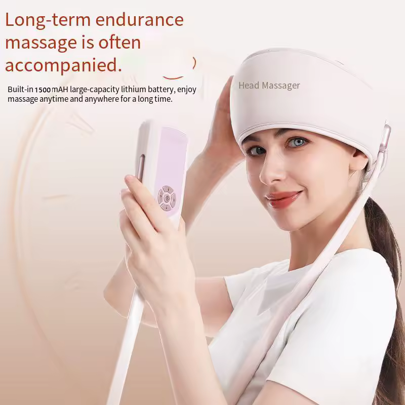 USB 6-zone airbag head massager - Image 3