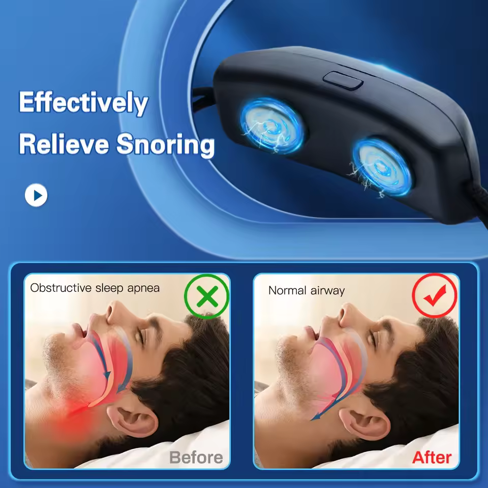 EMS Pulse Stop Snore Portable Comfortable Sleep - Image 2