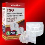 Tongue Stabilizing Device Mouthpiece - Reusable, BPA-Free (2 Pack)